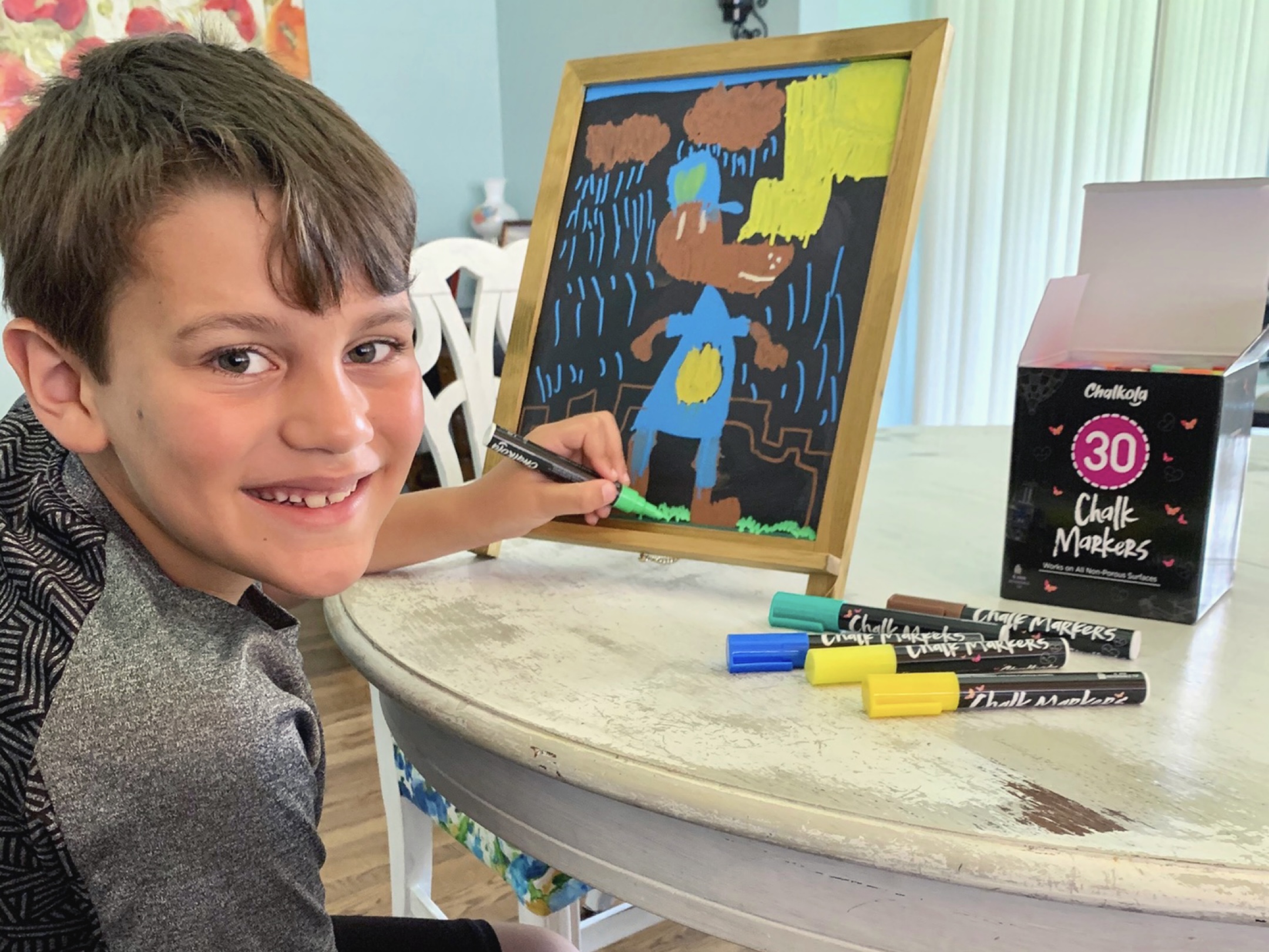 Get Creative with Kid-Safe Chalk Markers » Adventure-Seeking Mom